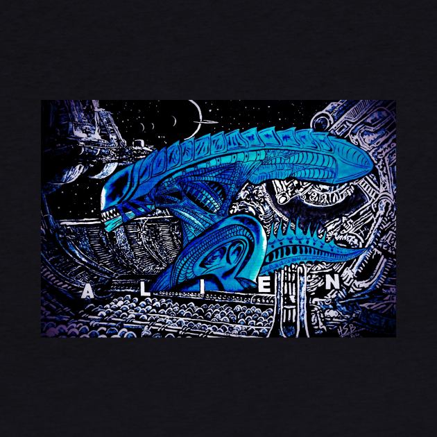 "Alien" by The Artwork of Harrison Sinclair